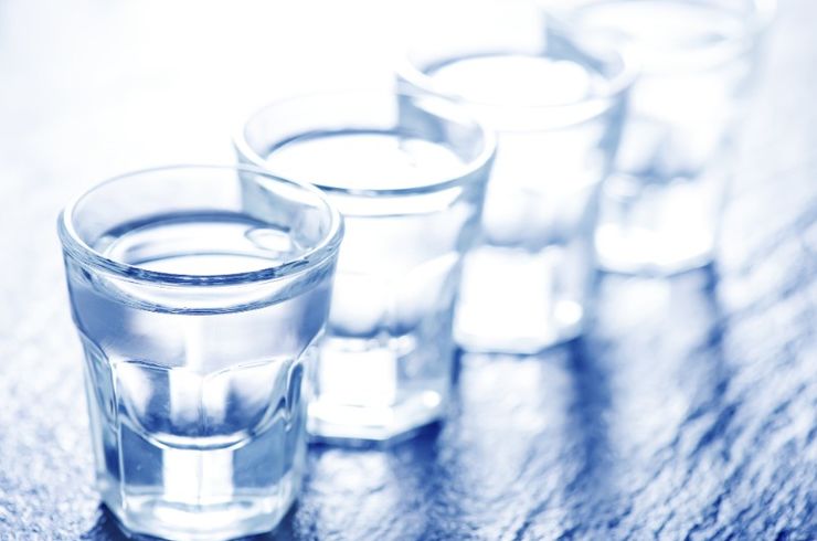 日本酒　酒屋八兵衛　純米吟醸　グラス