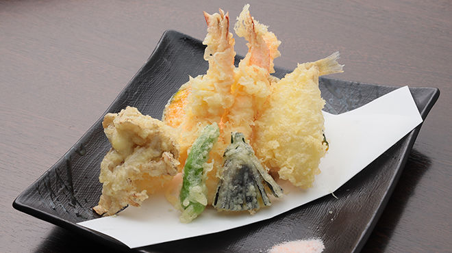 天ぷらの盛り合わせ